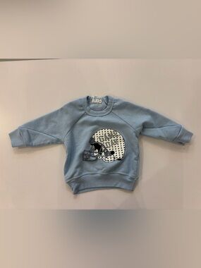 Cozii Light Blue  Fleece Sweatshirt